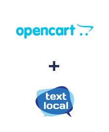Einbindung von Opencart und Textlocal