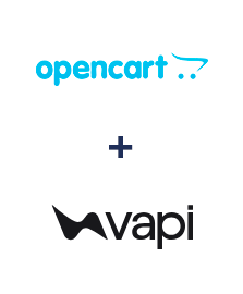 Einbindung von Opencart und Vapi
