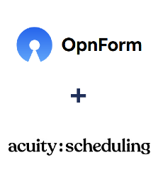 Einbindung von OpnForm und Acuity Scheduling