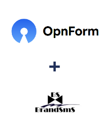 Einbindung von OpnForm und BrandSMS 