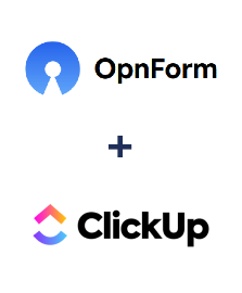 Einbindung von OpnForm und ClickUp