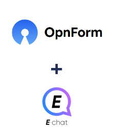 Einbindung von OpnForm und E-chat