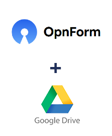 Einbindung von OpnForm und Google Drive