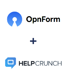 Einbindung von OpnForm und HelpCrunch