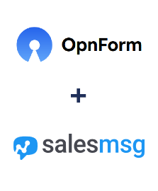 Einbindung von OpnForm und Salesmsg