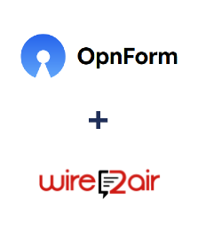 Einbindung von OpnForm und Wire2Air
