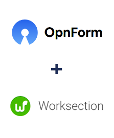Einbindung von OpnForm und Worksection