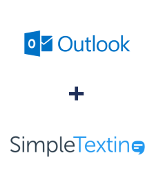 Einbindung von Microsoft Outlook und SimpleTexting