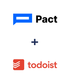 Einbindung von Pact und Todoist Einbindung von Pact und Todoist