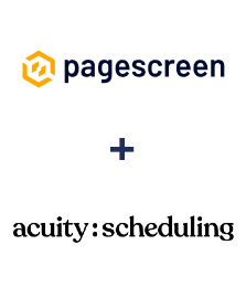 Einbindung von Pagescreen und Acuity Scheduling