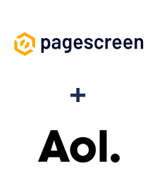 Einbindung von Pagescreen und AOL