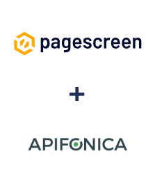 Einbindung von Pagescreen und Apifonica