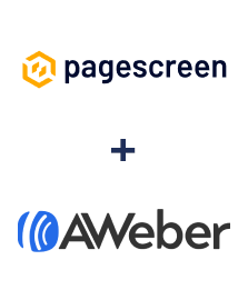 Einbindung von Pagescreen und AWeber