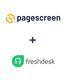 Einbindung von Pagescreen und Freshdesk