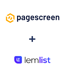 Einbindung von Pagescreen und Lemlist