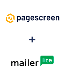 Einbindung von Pagescreen und MailerLite