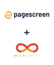 Einbindung von Pagescreen und Mobiniti