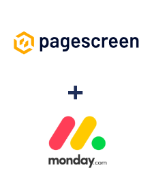 Einbindung von Pagescreen und Monday.com