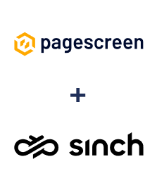 Einbindung von Pagescreen und Sinch