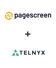 Einbindung von Pagescreen und Telnyx