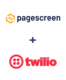 Einbindung von Pagescreen und Twilio