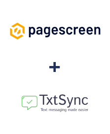 Einbindung von Pagescreen und TxtSync