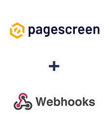 Einbindung von Pagescreen und Webhooks