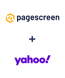 Einbindung von Pagescreen und Yahoo!