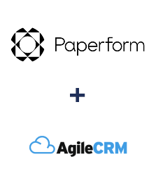 Einbindung von Paperform und Agile CRM