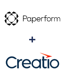 Einbindung von Paperform und Creatio