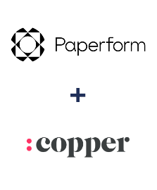 Einbindung von Paperform und Copper
