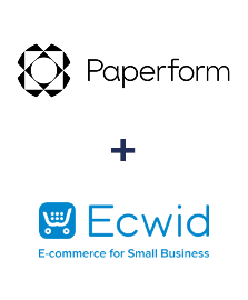 Einbindung von Paperform und Ecwid