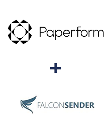 Einbindung von Paperform und FalconSender