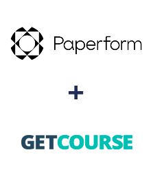 Einbindung von Paperform und GetCourse (Empfänger)