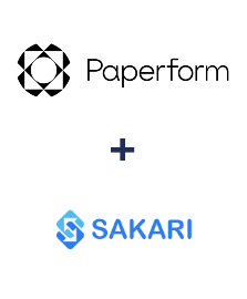 Einbindung von Paperform und Sakari