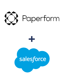Einbindung von Paperform und Salesforce CRM