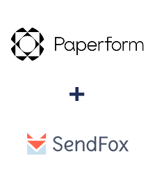 Einbindung von Paperform und SendFox