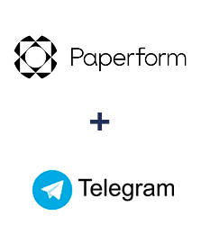 Einbindung von Paperform und Telegram