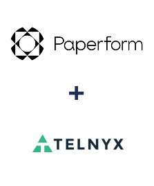 Einbindung von Paperform und Telnyx