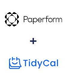 Einbindung von Paperform und TidyCal