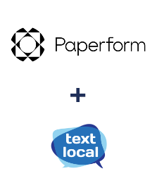 Einbindung von Paperform und Textlocal