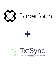 Einbindung von Paperform und TxtSync