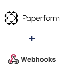 Einbindung von Paperform und Webhooks