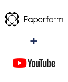 Einbindung von Paperform und YouTube