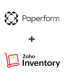 Einbindung von Paperform und ZOHO Inventory