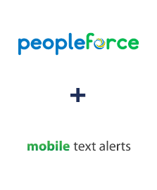 Einbindung von PeopleForce und Mobile Text Alerts