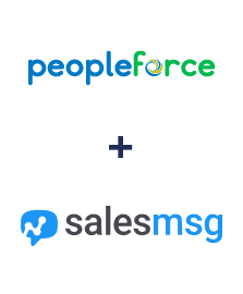 Einbindung von PeopleForce und Salesmsg