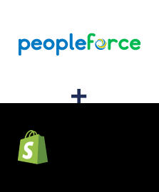 Einbindung von PeopleForce und Shopify