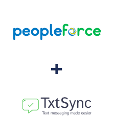 Einbindung von PeopleForce und TxtSync