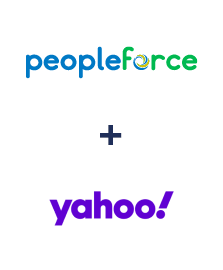 Einbindung von PeopleForce und Yahoo!